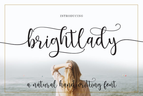 Brightlady Font - Featured Image