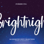 Brightnight Font - Featured Image