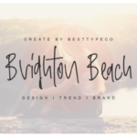Brighton Beach Font - Featured Image