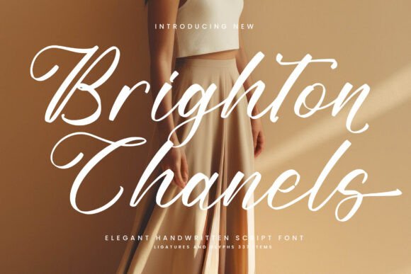 Brighton Chanels Font - Featured Image