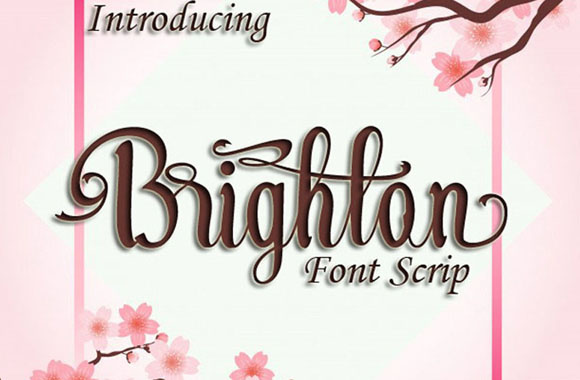 Brighton Font - Featured Image