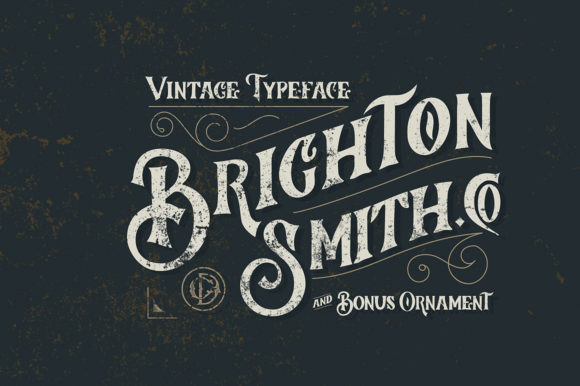Brighton Smith Font - Featured Image