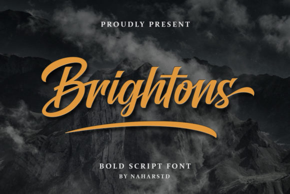 Brightons Font - Featured Image