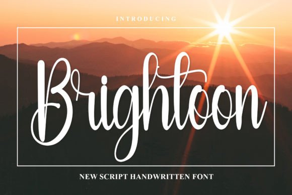 Brightoon Font - Featured Image