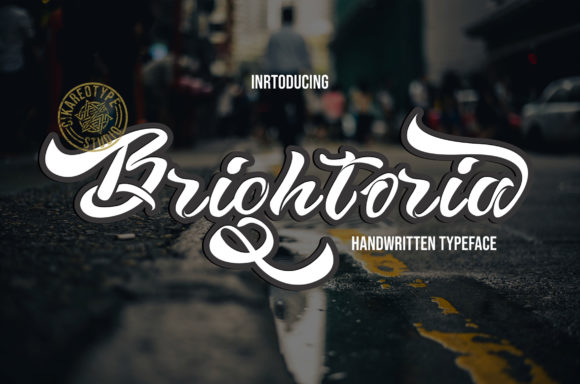 Brightoria Font - Featured Image