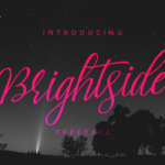 Brightside Font - Featured Image