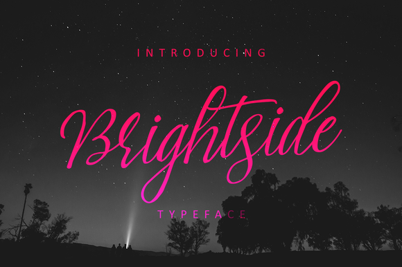 Brightside Font - Featured Image