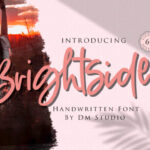 Brightside Font - Featured Image