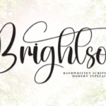 Brightson Font - Featured Image