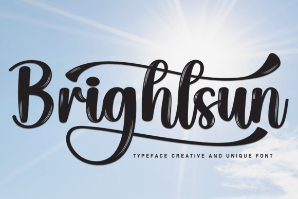 Brightsun Font - Featured Image