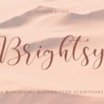 Brightsy Font - Featured Image