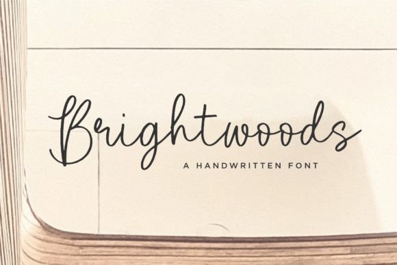 Brightwoods Font - Featured Image