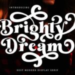 Brighty Dream Font - Featured Image