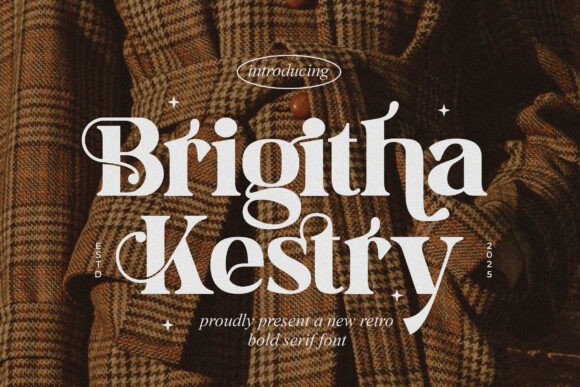 Brigitha Kestry Font - Featured Image
