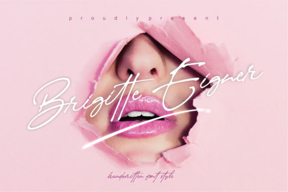 Brigitte Eigner Font - Featured Image