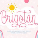 Brigotan Font - Featured Image