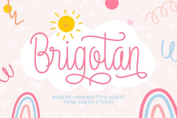 Brigotan Font - Featured Image