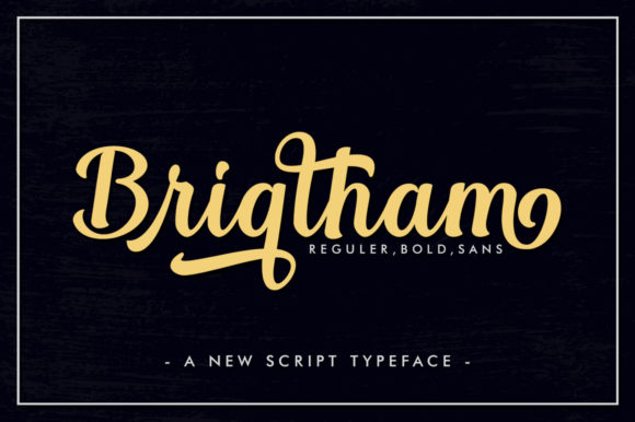 Brigtham Font - Featured Image