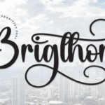 Brigthon Font - Featured Image
