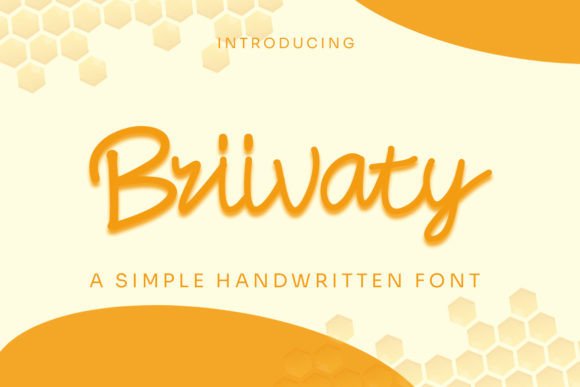 Briivaty Font - Featured Image