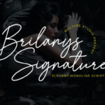Brilanys Signature Font - Featured Image