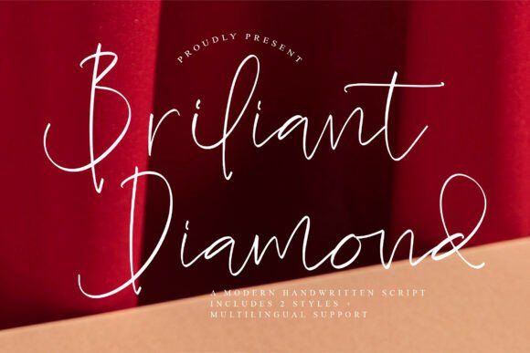 Briliant Diamond Font - Featured Image