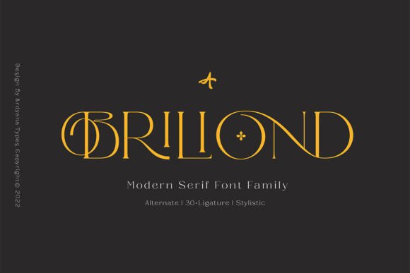 Briliond Font - Featured Image