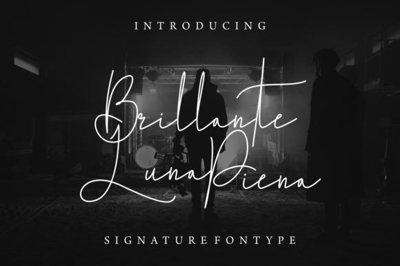 Brillante Luna Piena Font - Featured Image