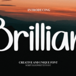 Brillian Font - Featured Image