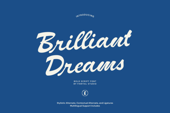 Brilliant Dreams Font - Featured Image