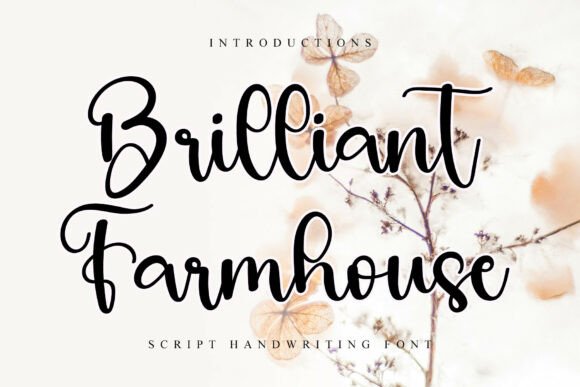 Brilliant Farmhouse Font - Featured Image
