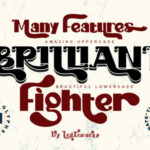Brilliant Fighter Font - Featured Image