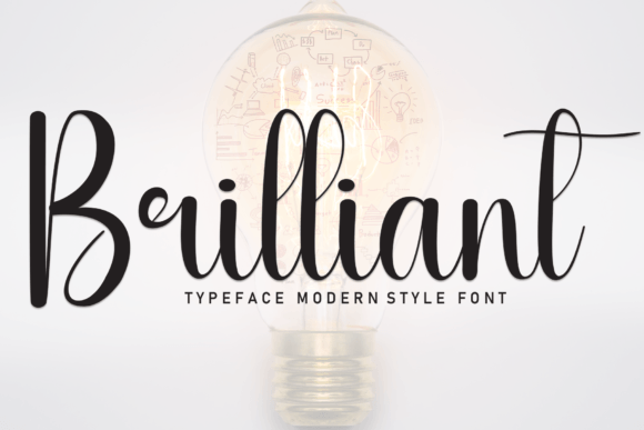 Brilliant Font - Featured Image