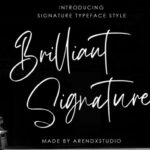 Brilliant Font - Featured Image