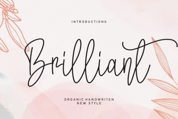 Brilliant Font - Featured Image