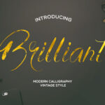 Brilliant Font - Featured Image