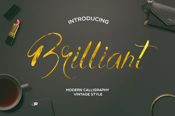 Brilliant Font - Featured Image