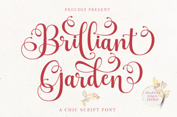 Brilliant Garden Font - Featured Image