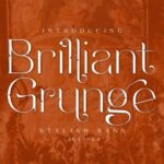 Brilliant Grunge Font - Featured Image