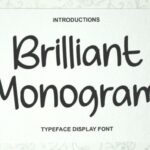 Brilliant Monogram Font - Featured Image