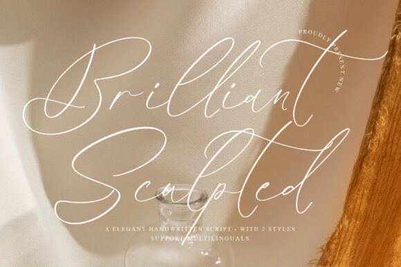 Brilliant Sculpted Font - Featured Image