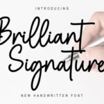 Brilliant Signature Font - Featured Image