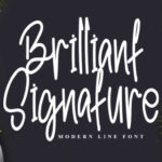 Brilliant Signature Font - Featured Image