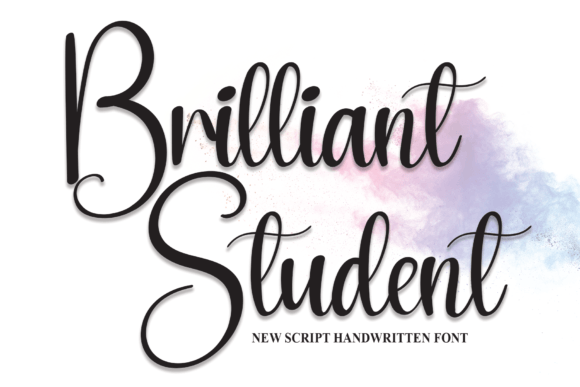 Brilliant Student Font - Featured Image