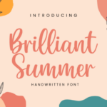 Brilliant Summer Font - Featured Image