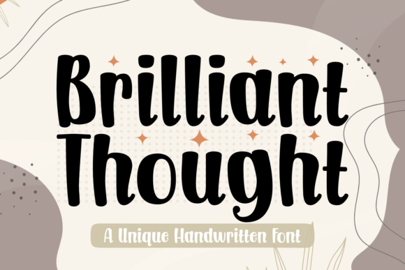 Brilliant Thought Font - Featured Image