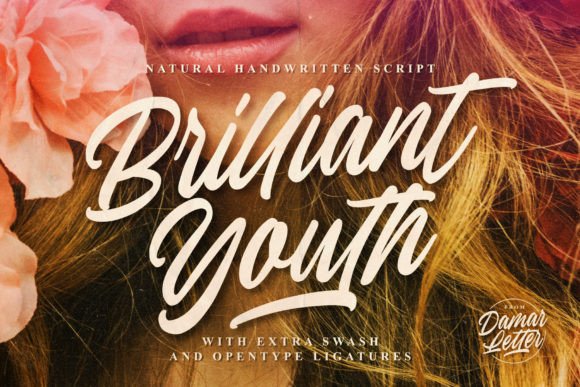 Brilliant Youth Font - Featured Image