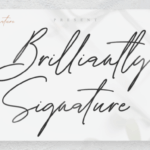 Brilliantly Font - Featured Image