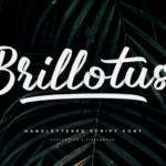 Brillotus Font - Featured Image