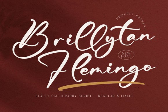 Brillytan Flemingo Font - Featured Image